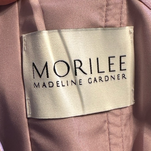 Morilee formal/gown Desert Rose color, beautiful sz 20 full length WITH POCKETS! - Picture 2 of 8